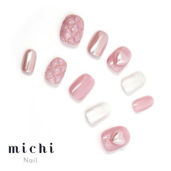 ネイルチップ オーダー マグネット ホワイト キルティング ミラー エンジェル ネイルチップ オーダー マグネット ホワイト キルティング