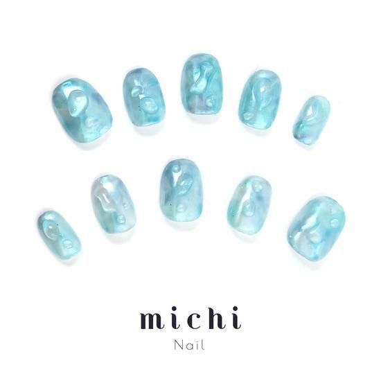 シュワシュワバブルネイル- ネイルチップ専門店ミチネイル