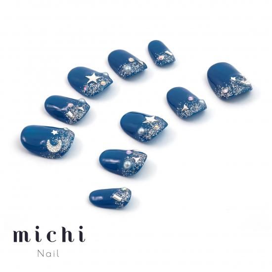 星空のキラキラネイル- ネイルチップ専門店ミチネイル