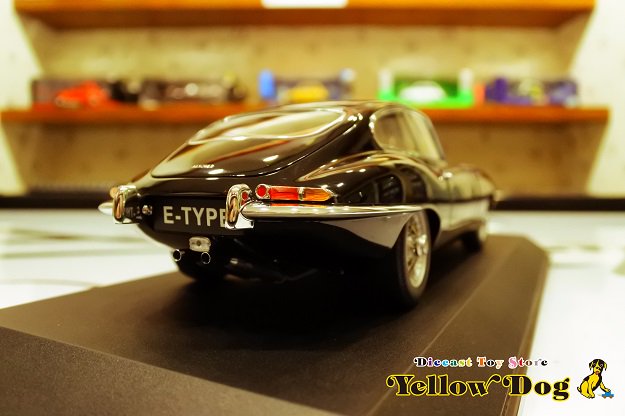 オートアート 1/18 ジャガー Eタイプ クーペ シリーズⅠ 3.8 ブラック - Diecast Toy Store Yellow Dog  【イエロードッグ】 ミニカー・おもちゃ・雑貨の店