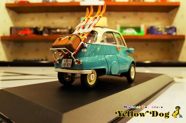 シュコー 1/18 BMW イセッタ ウインタースポーツ - Diecast Toy Store Yellow Dog 【イエロードッグ】  ミニカー・おもちゃ・雑貨の店