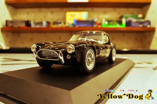 エグゾト 1/18 1963 AC コブラ ロードスター ハードトップ イン ブラック - Diecast Toy Store Yellow Dog  【イエロードッグ】 ミニカー・おもちゃ・雑貨の店