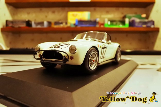 エグゾト 1/18 1963 AC コブラ イン コンペティション デイトナ コンチネンタル - Diecast Toy Store Yellow  Dog 【イエロードッグ】 ミニカー・おもちゃ・雑貨の店