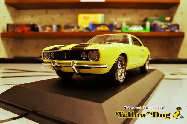 アメリカンマッスル 1/18 ERTL オーセンティクス 1967 シボレー カマロ Z28 - Diecast Toy Store Yellow  Dog 【イエロードッグ】 ミニカー・おもちゃ・雑貨の店