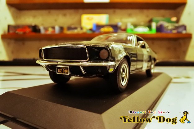 アメリカンマッスル 1/18 ERTL 1968 フォード マスタング ブリット - Diecast Toy Store Yellow Dog  【イエロードッグ】 ミニカー・おもちゃ・雑貨の店