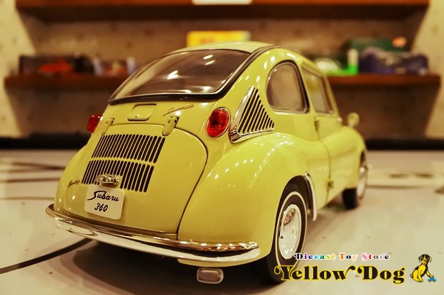 エブロ 1/12 1963 スバル 360 アイボリー - Diecast Toy Store Yellow 