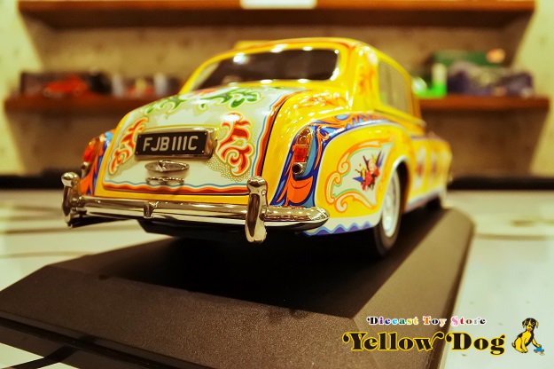 パラゴン 1/18 ロールスロイス ファントム V ジョン・レノン RHD - Diecast Toy Store Yellow Dog  【イエロードッグ】 ミニカー・おもちゃ・雑貨の店