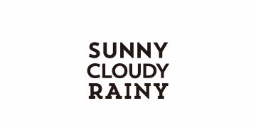 SUNNY CLOUDY RAINYʥˡ饦ǥ쥤ˡ