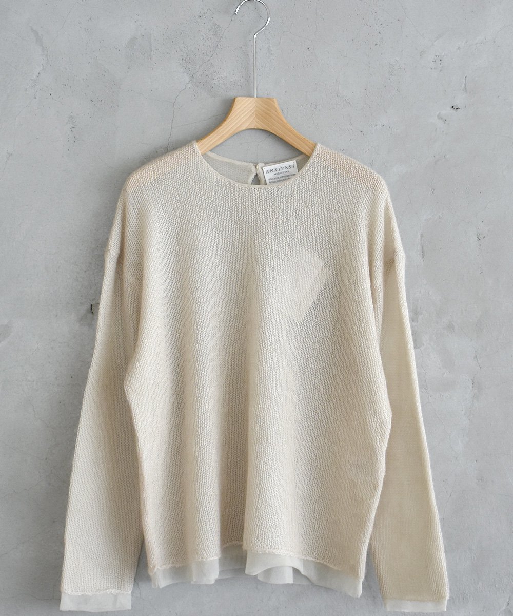 Wool Mohair Pullover（アイボリー） <img class='new_mark_img2' src='https://img.shop-pro.jp/img/new/icons1.gif' style='border:none;display:inline;margin:0px;padding:0px;width:auto;' />