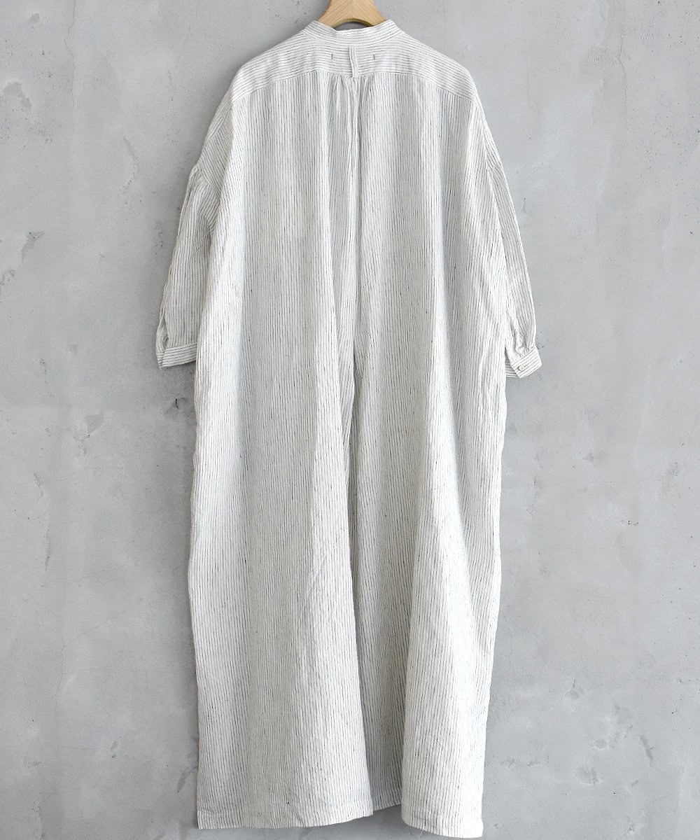 peasant dress II（showery / nude stripe）<img class='new_mark_img2' src='https://img.shop-pro.jp/img/new/icons1.gif' style='border:none;display:inline;margin:0px;padding:0px;width:auto;' />