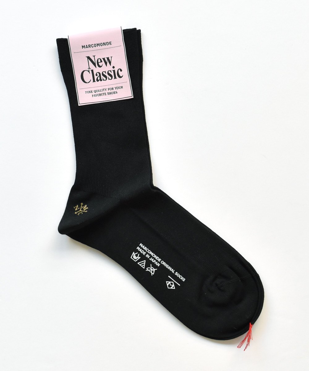 NEW CLASSIC / fine gauze cotton ribbed socks<img class='new_mark_img2' src='https://img.shop-pro.jp/img/new/icons52.gif' style='border:none;display:inline;margin:0px;padding:0px;width:auto;' />