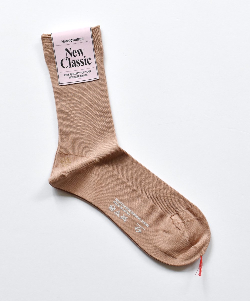 NEW CLASSIC / fine gauze cotton ribbed socks<img class='new_mark_img2' src='https://img.shop-pro.jp/img/new/icons52.gif' style='border:none;display:inline;margin:0px;padding:0px;width:auto;' />