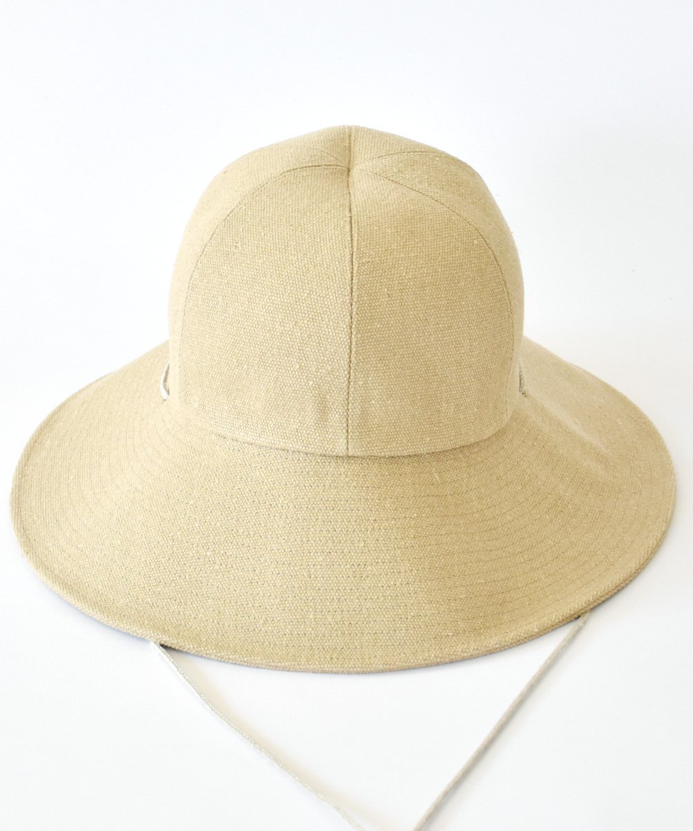 raw silk garden hat