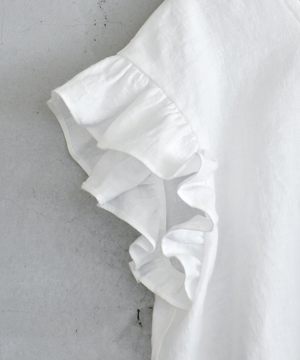 Linen Tops（White）<img class='new_mark_img2' src='https://img.shop-pro.jp/img/new/icons1.gif' style='border:none;display:inline;margin:0px;padding:0px;width:auto;' />