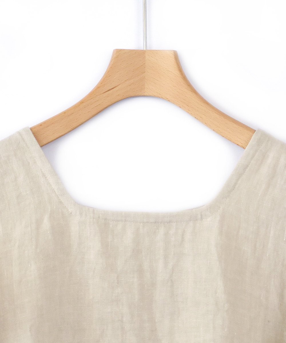Linen Tops（Sand Beige）<img class='new_mark_img2' src='https://img.shop-pro.jp/img/new/icons1.gif' style='border:none;display:inline;margin:0px;padding:0px;width:auto;' />