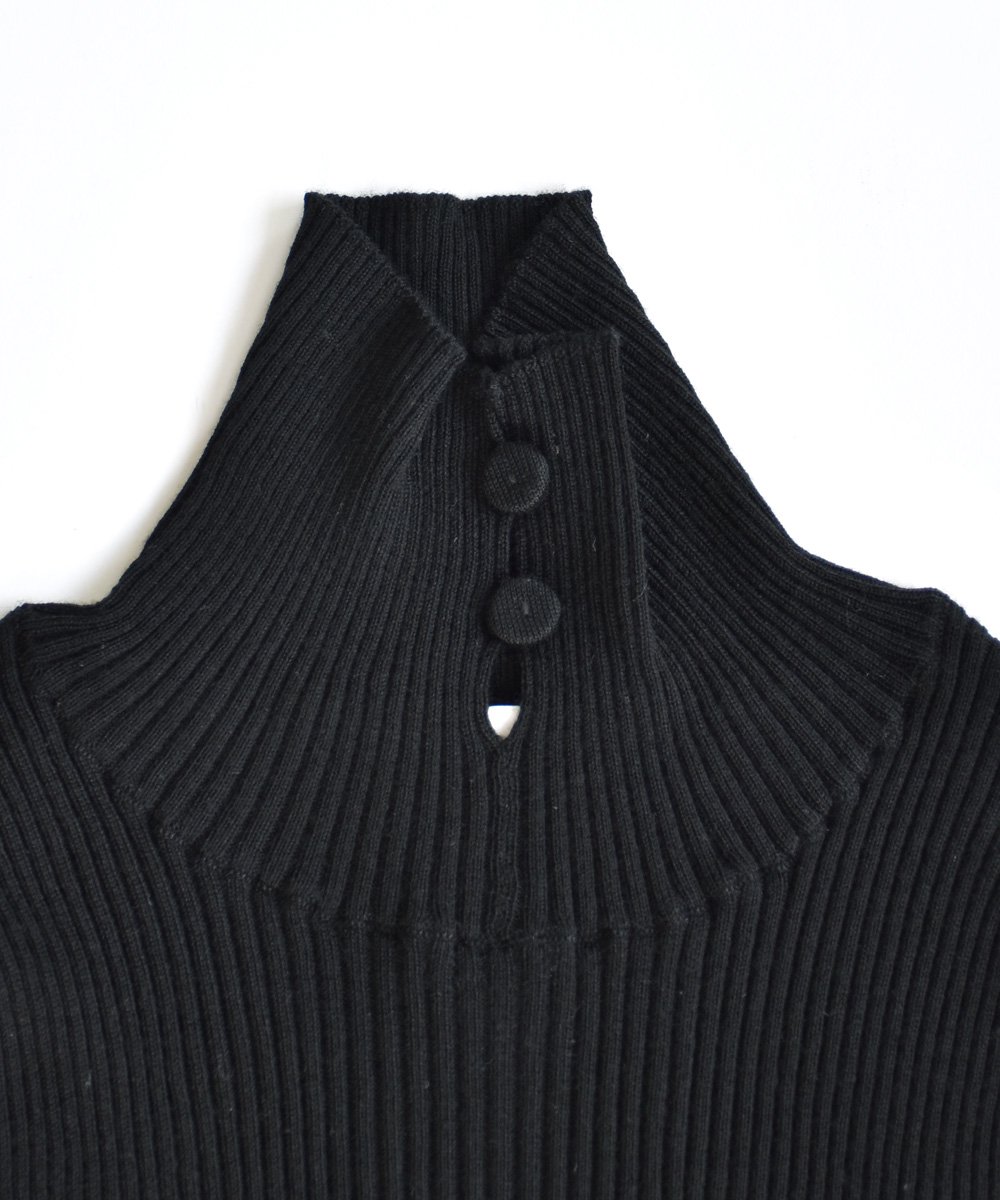 Wool Knit Pullover（ブラック）<img class='new_mark_img2' src='https://img.shop-pro.jp/img/new/icons1.gif' style='border:none;display:inline;margin:0px;padding:0px;width:auto;' />