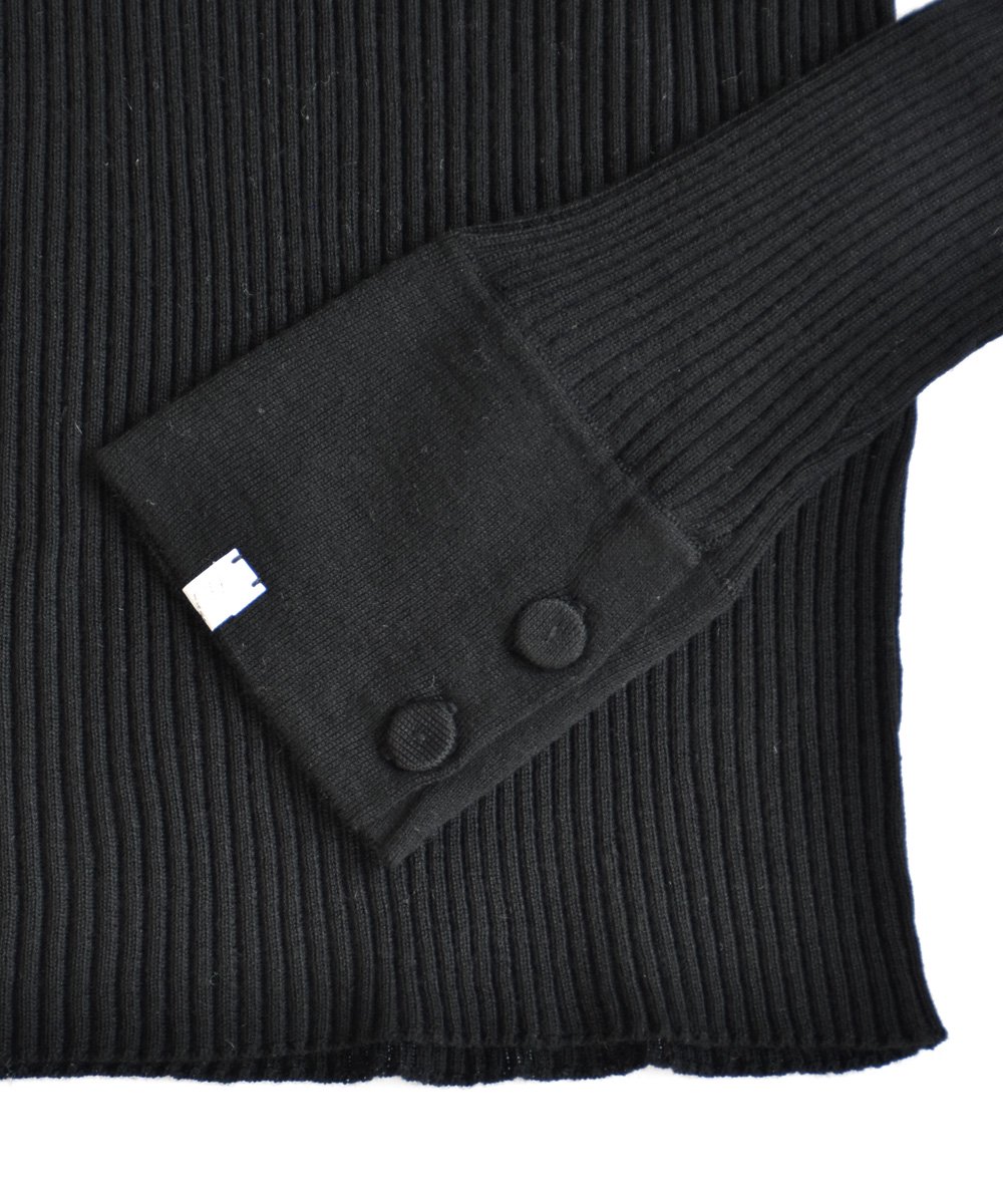 Wool Knit Pullover（ブラック）