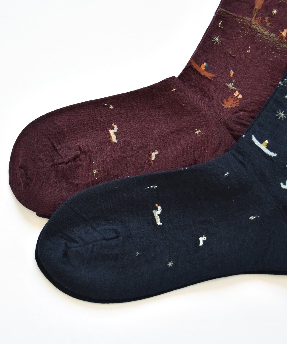 LAKESIDE HOUSE SOCKS<img class='new_mark_img2' src='https://img.shop-pro.jp/img/new/icons1.gif' style='border:none;display:inline;margin:0px;padding:0px;width:auto;' />