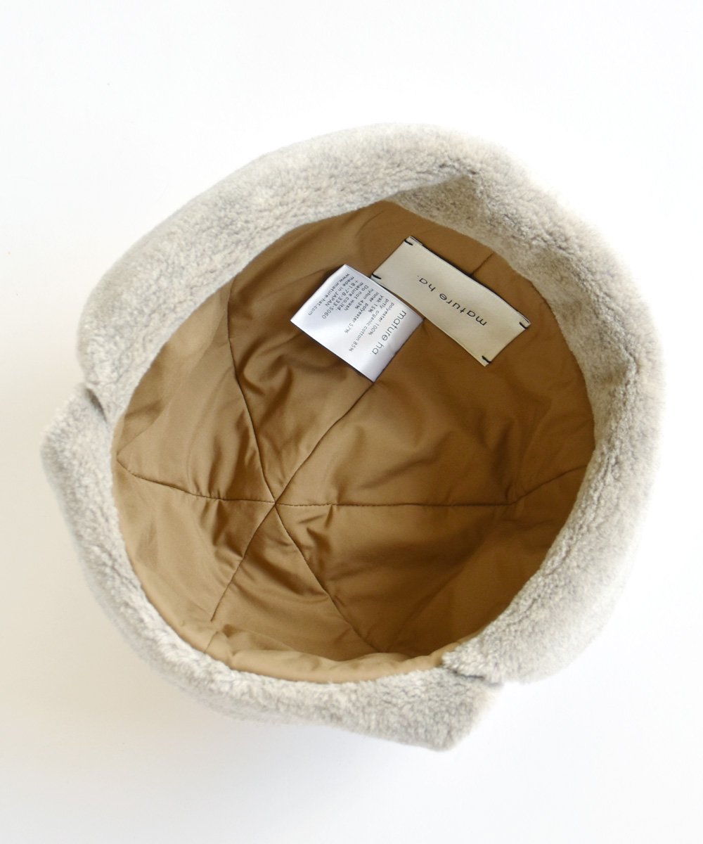 eco padded cap fold up brim（キャメル）<img class='new_mark_img2' src='https://img.shop-pro.jp/img/new/icons1.gif' style='border:none;display:inline;margin:0px;padding:0px;width:auto;' />