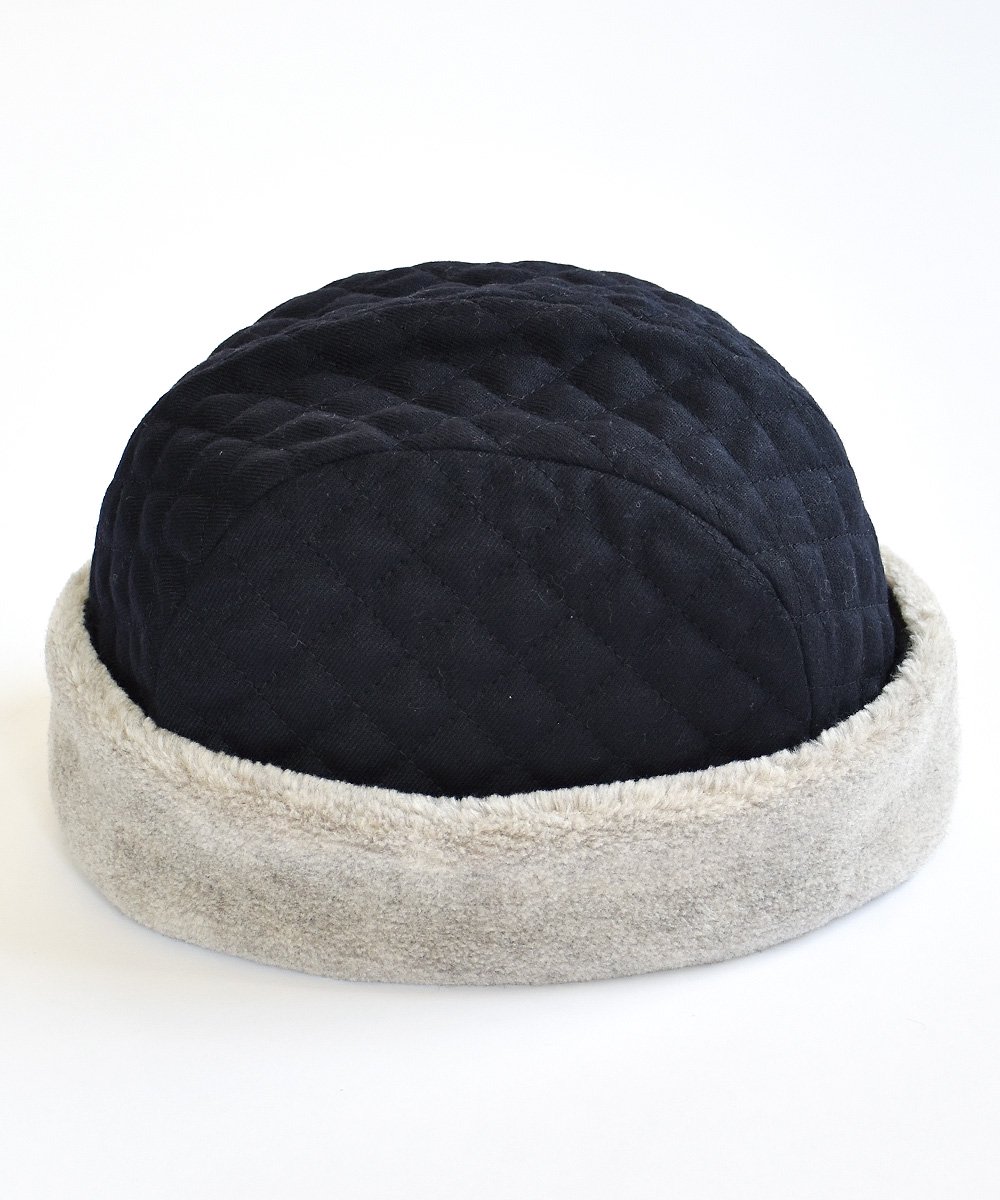hood cap quilting （ネイビー）<img class='new_mark_img2' src='https://img.shop-pro.jp/img/new/icons1.gif' style='border:none;display:inline;margin:0px;padding:0px;width:auto;' />