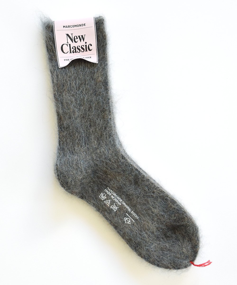 New Classic / mohair ribbed socks<img class='new_mark_img2' src='https://img.shop-pro.jp/img/new/icons1.gif' style='border:none;display:inline;margin:0px;padding:0px;width:auto;' />