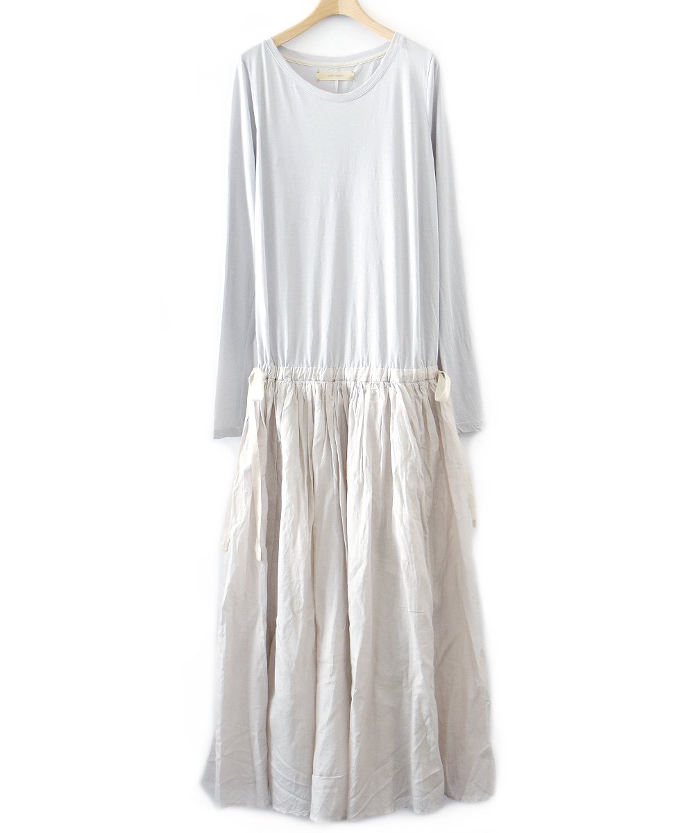 combination dress（ice grey）<img class='new_mark_img2' src='https://img.shop-pro.jp/img/new/icons1.gif' style='border:none;display:inline;margin:0px;padding:0px;width:auto;' />