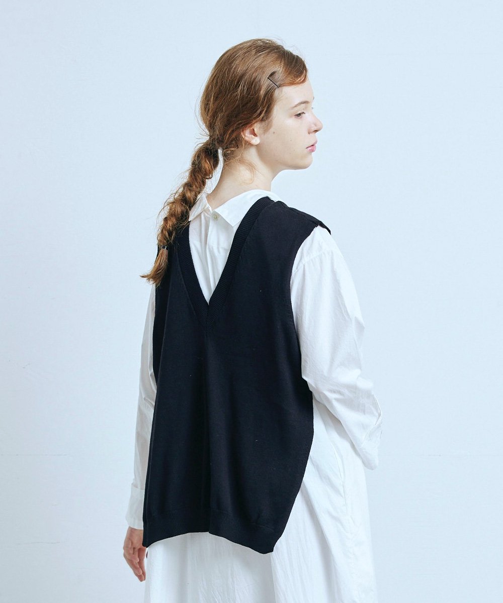 2WAY gould KNIT VEST（ミルク）<img class='new_mark_img2' src='https://img.shop-pro.jp/img/new/icons1.gif' style='border:none;display:inline;margin:0px;padding:0px;width:auto;' />