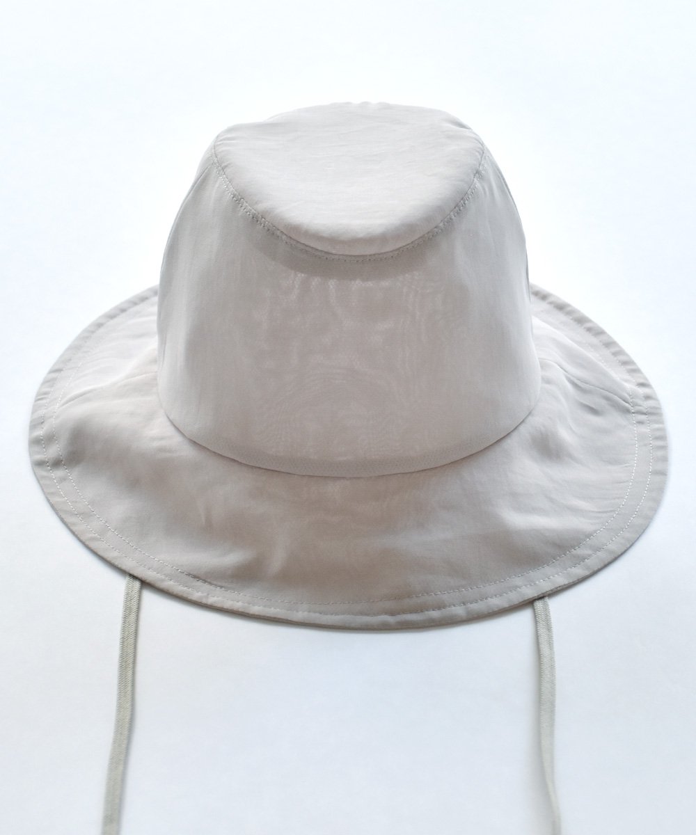 organdy hat（greige）<img class='new_mark_img2' src='https://img.shop-pro.jp/img/new/icons1.gif' style='border:none;display:inline;margin:0px;padding:0px;width:auto;' />