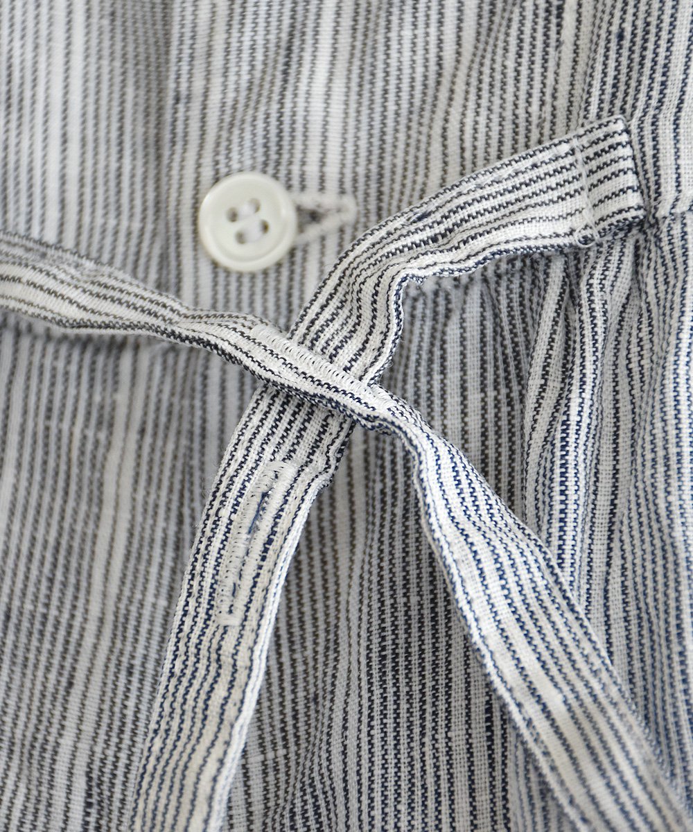 Linen Stripe  2way ハカマサロペットパンツ<img class='new_mark_img2' src='https://img.shop-pro.jp/img/new/icons1.gif' style='border:none;display:inline;margin:0px;padding:0px;width:auto;' />