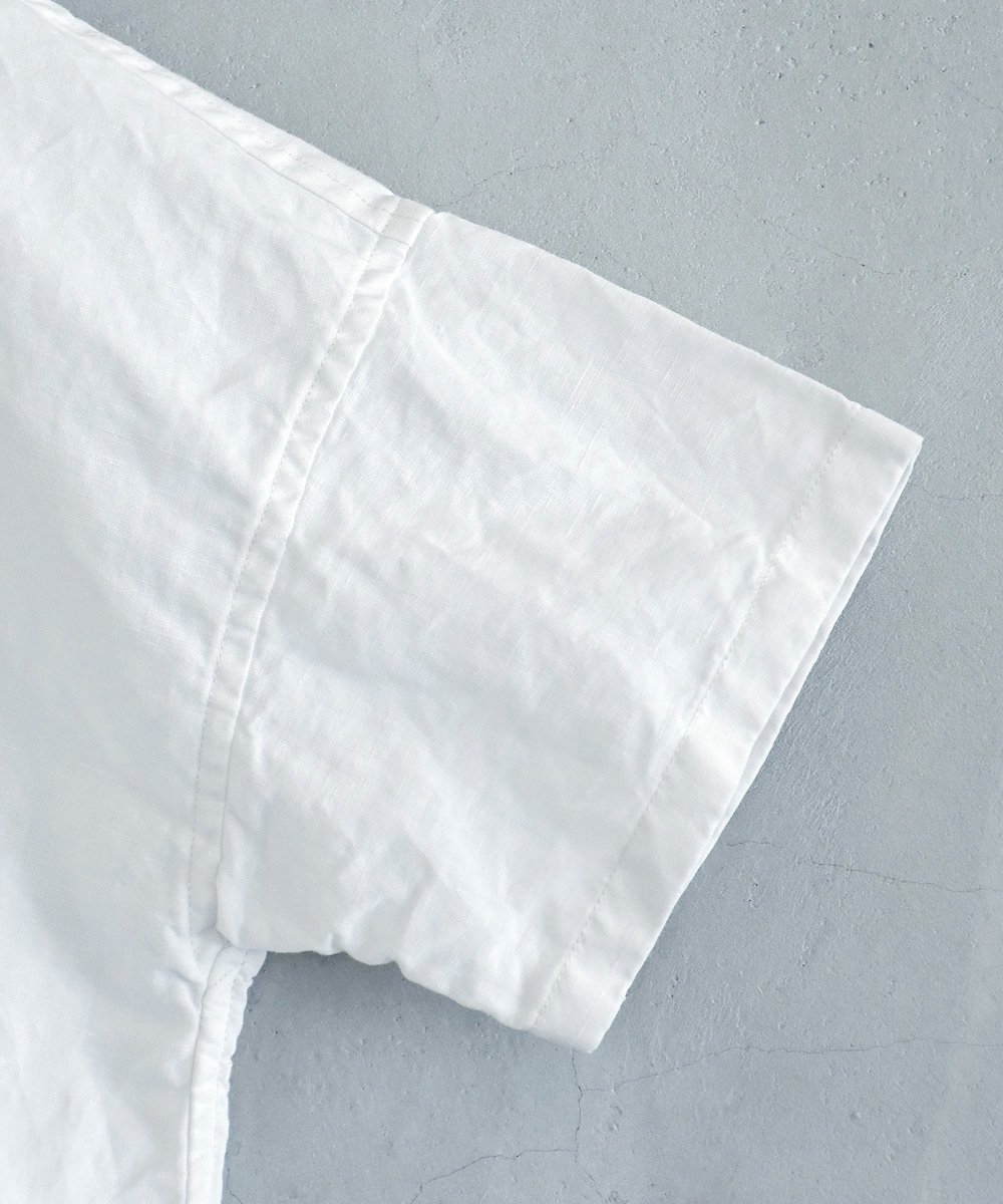 Half Linen ワイドシャツ（smoky white）<img class='new_mark_img2' src='https://img.shop-pro.jp/img/new/icons1.gif' style='border:none;display:inline;margin:0px;padding:0px;width:auto;' />