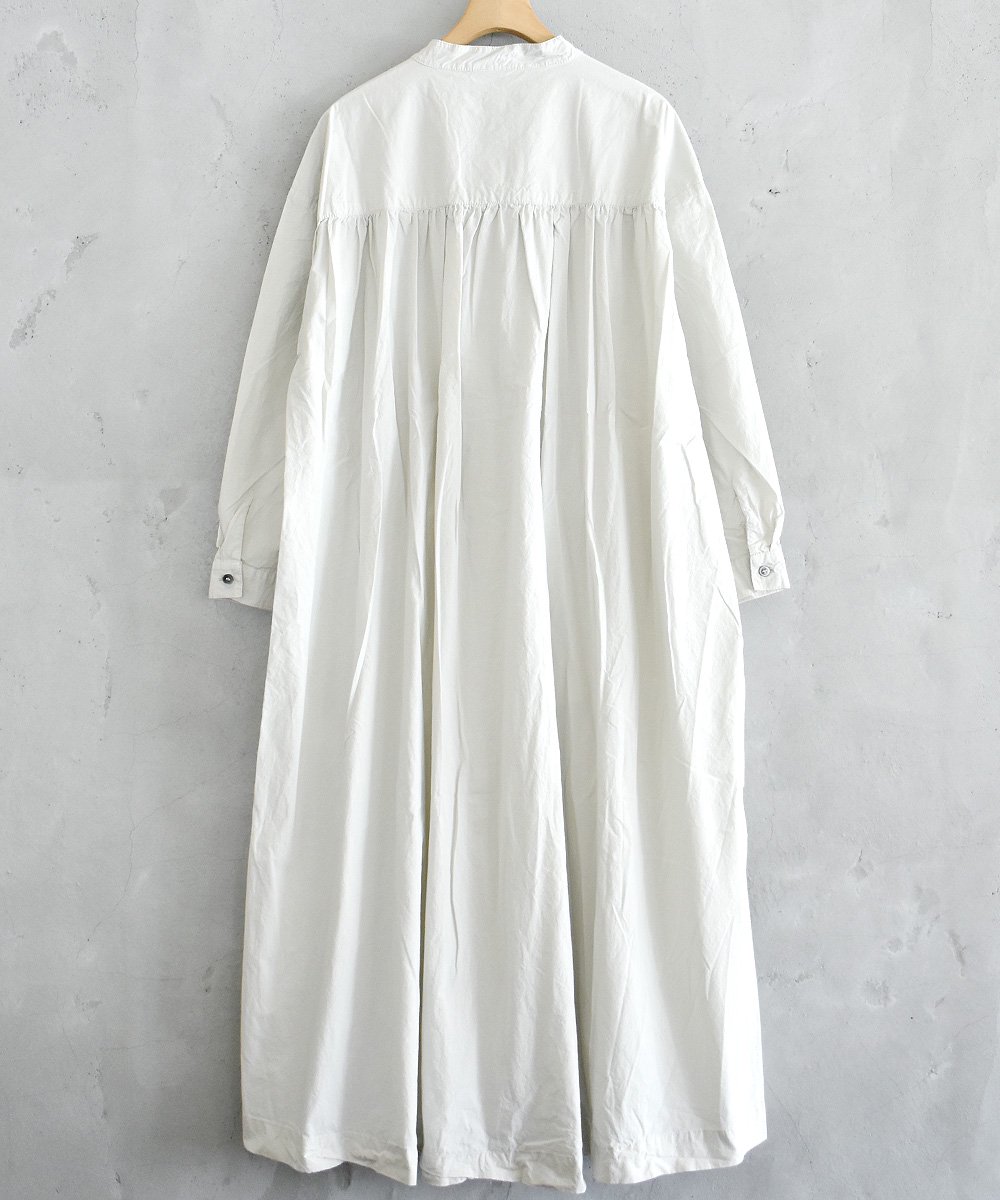 Gathered Smock Dress（Ice Grey）<img class='new_mark_img2' src='https://img.shop-pro.jp/img/new/icons1.gif' style='border:none;display:inline;margin:0px;padding:0px;width:auto;' />