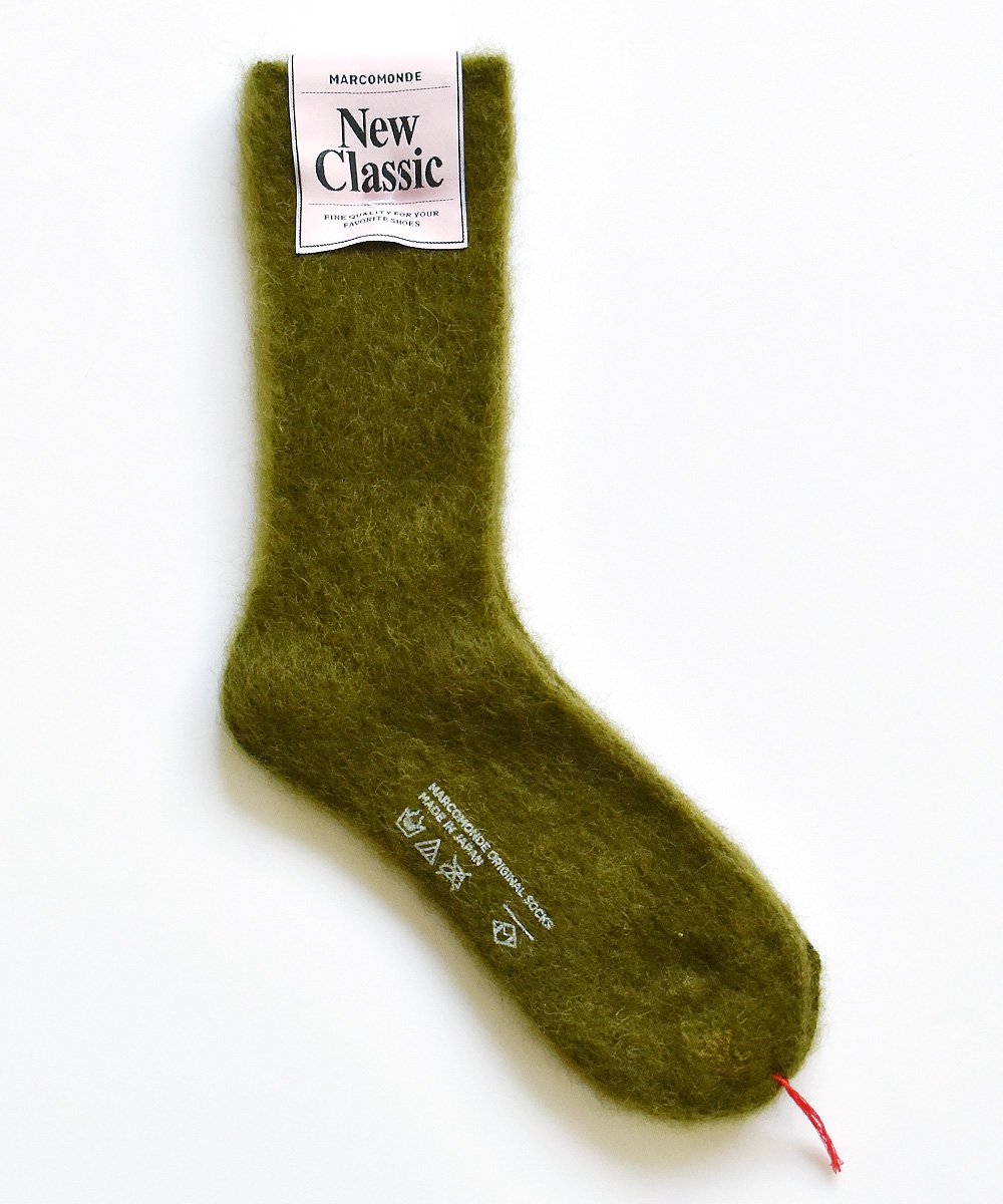 NEW CLASSIC / mohair ribbed socks<img class='new_mark_img2' src='https://img.shop-pro.jp/img/new/icons1.gif' style='border:none;display:inline;margin:0px;padding:0px;width:auto;' />