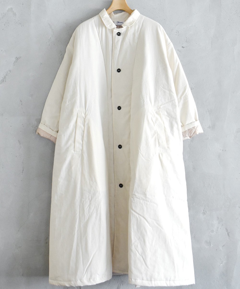 Quilting Lab Coat（ナチュラル）<img class='new_mark_img2' src='https://img.shop-pro.jp/img/new/icons1.gif' style='border:none;display:inline;margin:0px;padding:0px;width:auto;' />