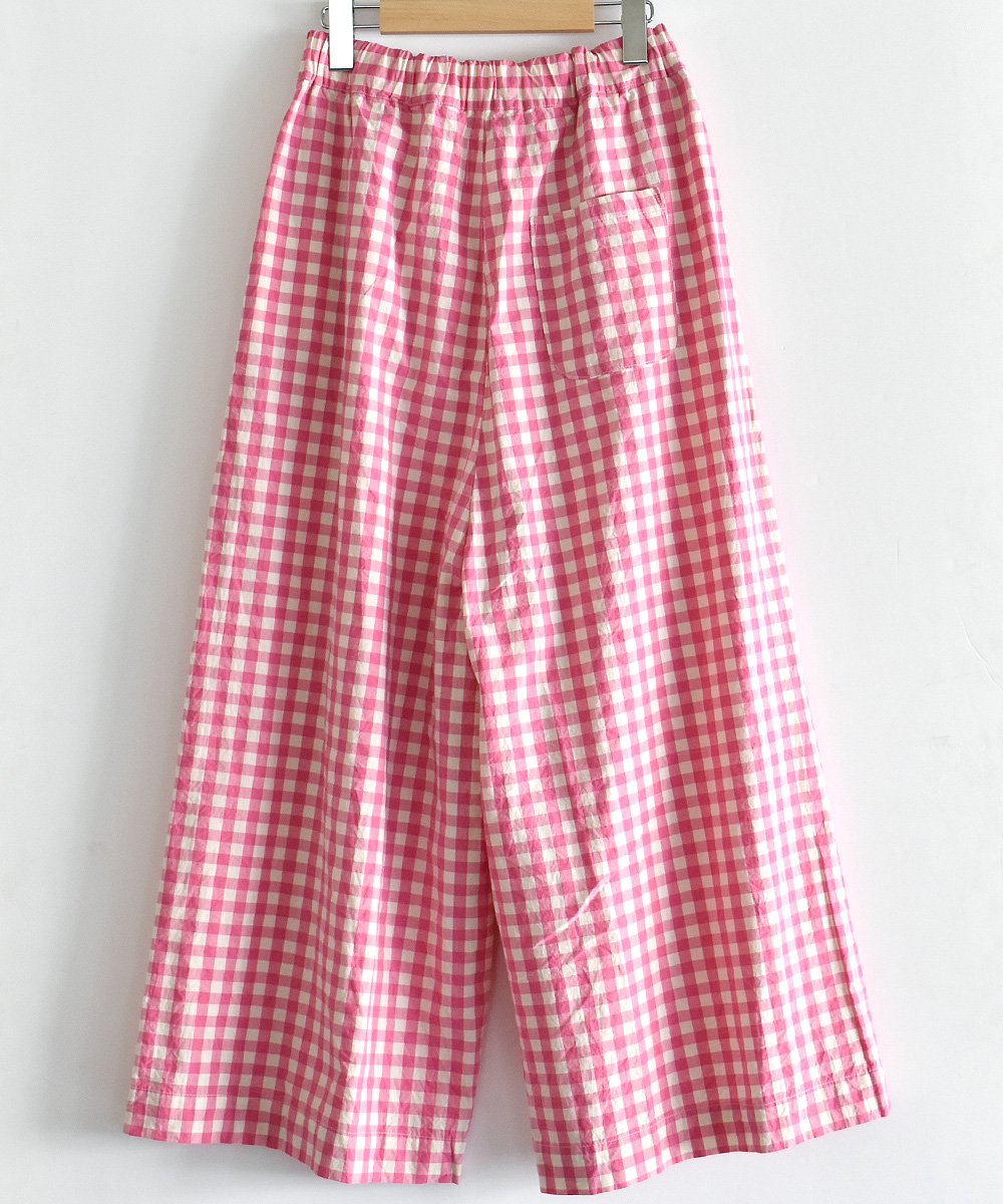  ͽ -2024ǯ6ܺϤͽ- GINGHAM SIN ROOMY PANTSʥܥ꡼ߥԥ󥯡<img class='new_mark_img2' src='https://img.shop-pro.jp/img/new/icons1.gif' style='border:none;display:inline;margin:0px;padding:0px;width:auto;' />
