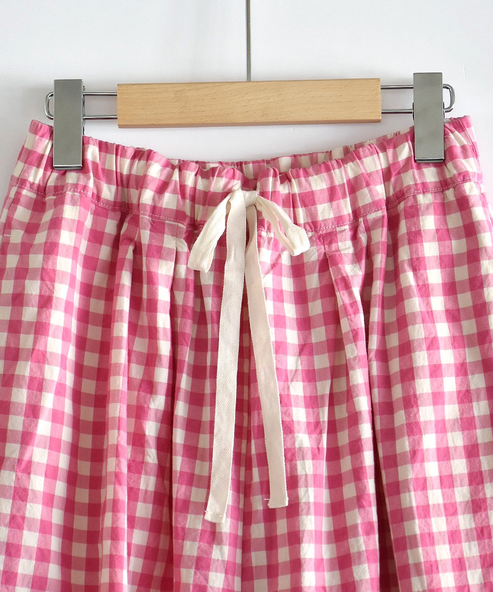  ͽ -2024ǯ6ܺϤͽ- GINGHAM SIN ROOMY PANTSʥܥ꡼ߥԥ󥯡<img class='new_mark_img2' src='https://img.shop-pro.jp/img/new/icons1.gif' style='border:none;display:inline;margin:0px;padding:0px;width:auto;' />