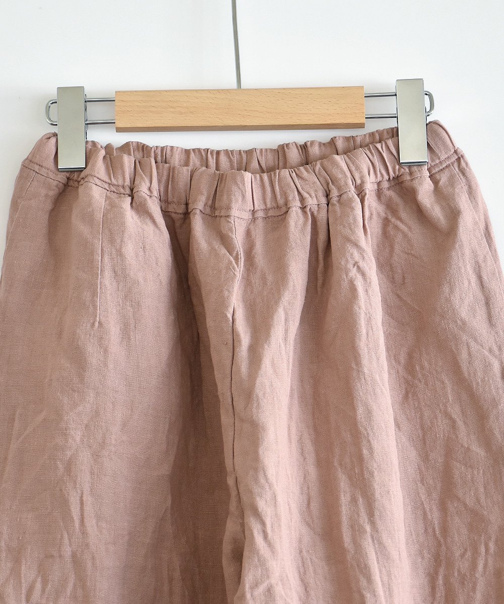 SOILEL LINEN ATERIER PANTSDUSTY PINK <img class='new_mark_img2' src='https://img.shop-pro.jp/img/new/icons1.gif' style='border:none;display:inline;margin:0px;padding:0px;width:auto;' />