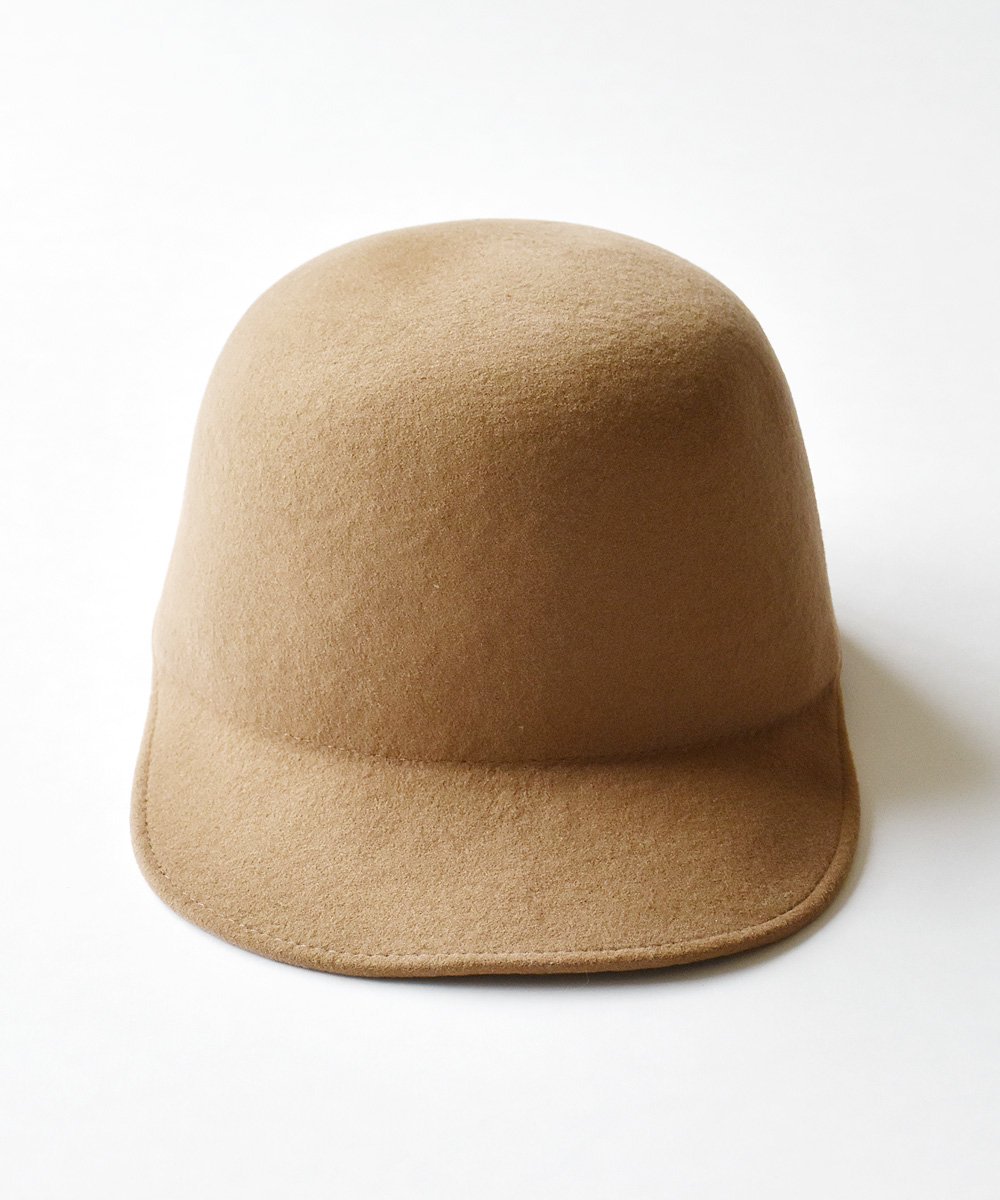 felt cap - merino wooldark camel<img class='new_mark_img2' src='https://img.shop-pro.jp/img/new/icons1.gif' style='border:none;display:inline;margin:0px;padding:0px;width:auto;' />