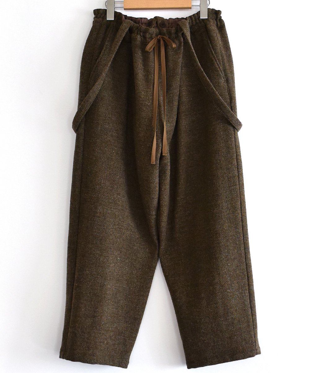 <img class='new_mark_img1' src='https://img.shop-pro.jp/img/new/icons1.gif' style='border:none;display:inline;margin:0px;padding:0px;width:auto;' />Tweed Suspender Pantsʥ֥饦