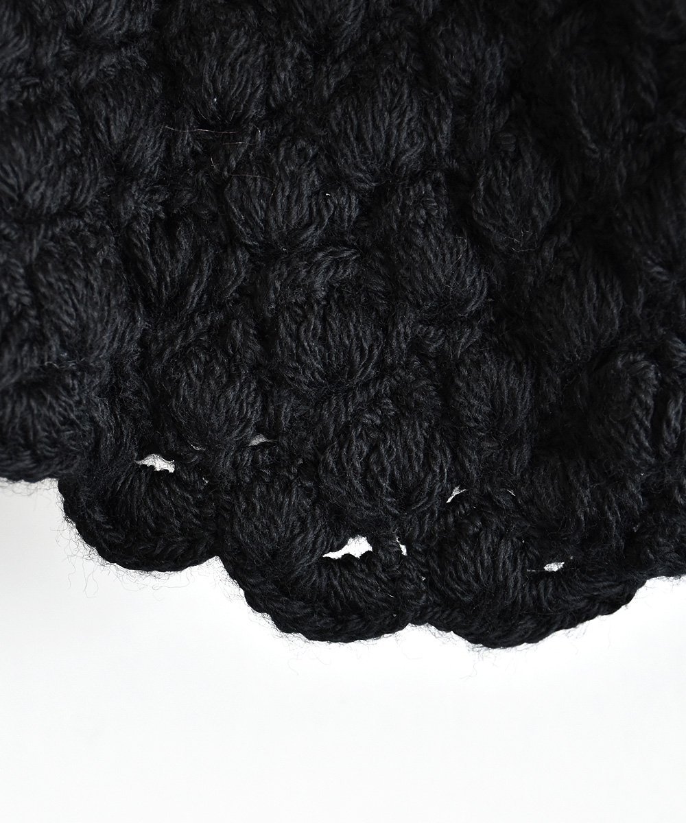 Hand Crochet GiletBlack<img class='new_mark_img2' src='https://img.shop-pro.jp/img/new/icons1.gif' style='border:none;display:inline;margin:0px;padding:0px;width:auto;' />