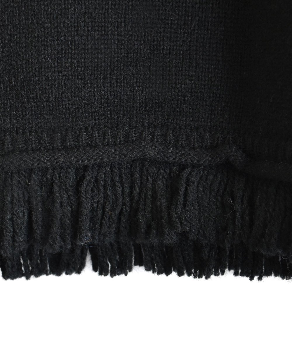 FRINGE 2WAY KNIT VESTʥ֥å<img class='new_mark_img2' src='https://img.shop-pro.jp/img/new/icons1.gif' style='border:none;display:inline;margin:0px;padding:0px;width:auto;' />