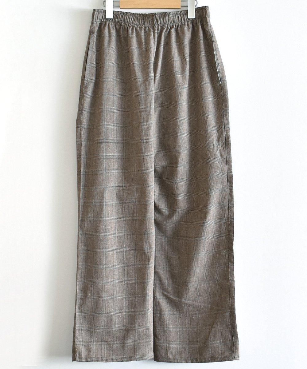 新品　Yarmo THE UNIFORM トラウザーパンツ 　ワイドパンツ SALE 50%OFF】[YAR-24AW-P32]Yarmo(ヤーモ) High Rise Brace