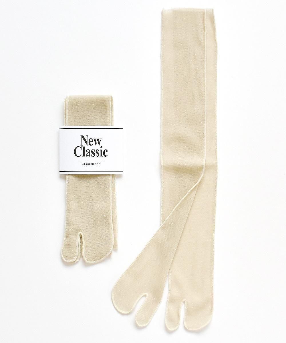 NEW CLASSIC / glitter tulle tabi socks