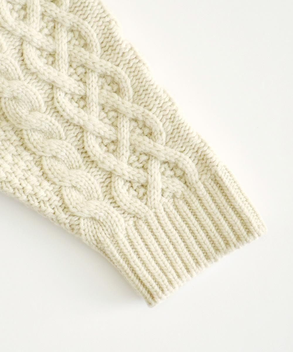 <img class='new_mark_img1' src='https://img.shop-pro.jp/img/new/icons1.gif' style='border:none;display:inline;margin:0px;padding:0px;width:auto;' />volume sleeve alan knit pulloverbeige