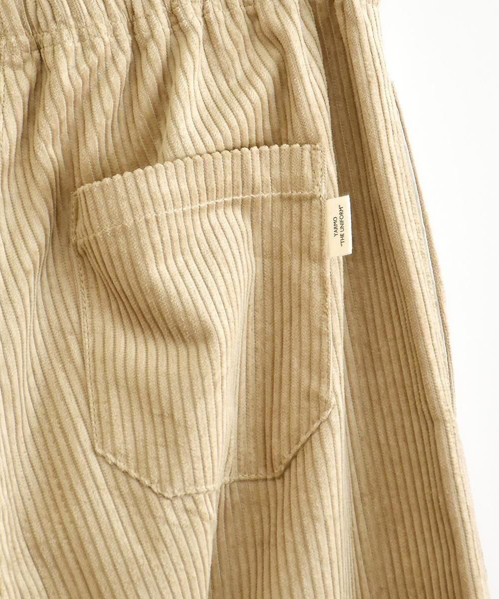 YARMO THE UNIFORM / Galley Trousers CorduroyBeige<img class='new_mark_img2' src='https://img.shop-pro.jp/img/new/icons1.gif' style='border:none;display:inline;margin:0px;padding:0px;width:auto;' />