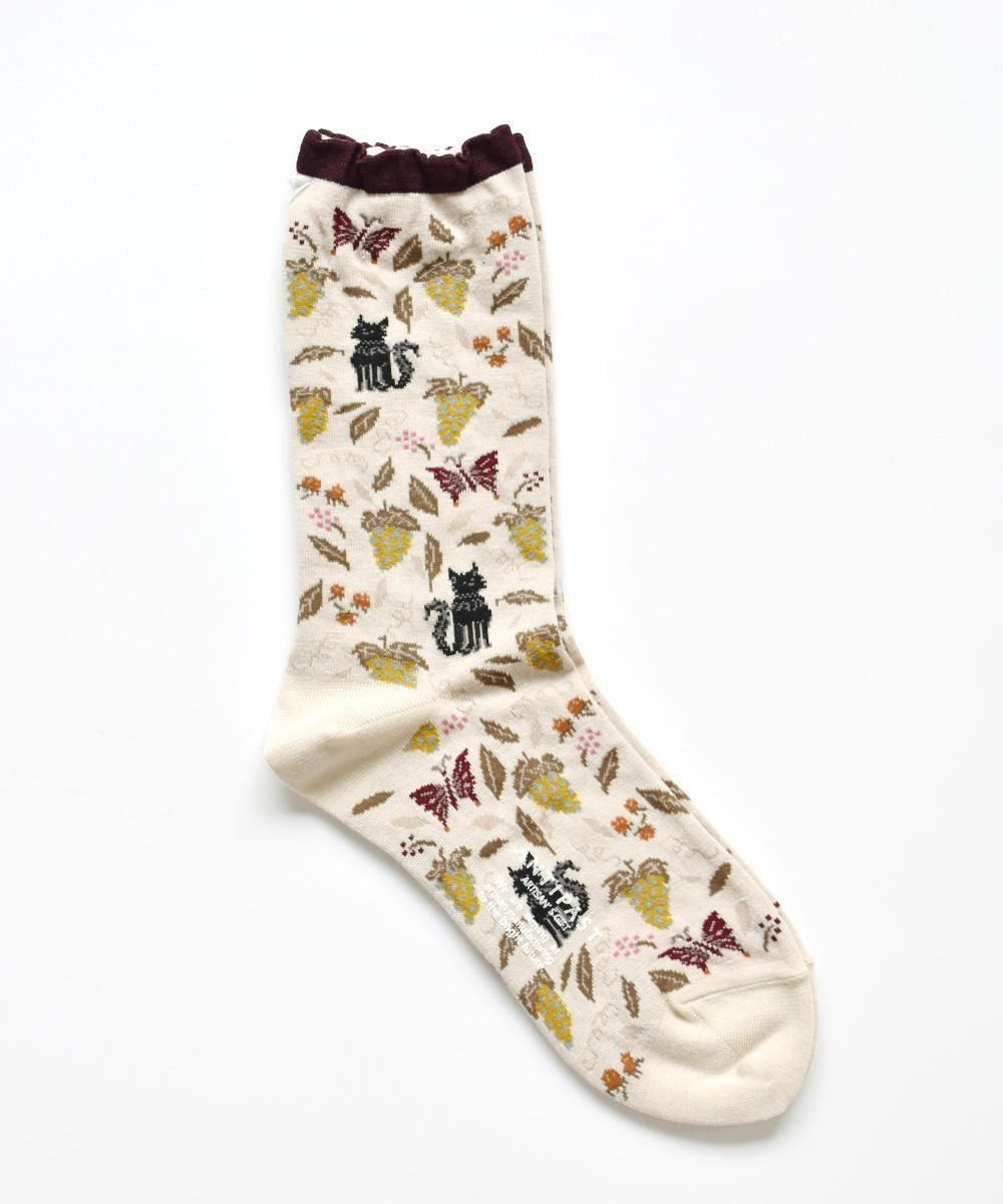 GARDEN CAT SOCKSIVORY<img class='new_mark_img2' src='https://img.shop-pro.jp/img/new/icons1.gif' style='border:none;display:inline;margin:0px;padding:0px;width:auto;' />