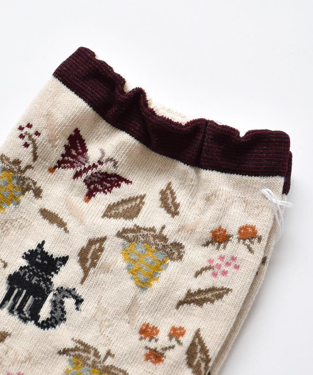 GARDEN CAT SOCKSIVORY<img class='new_mark_img2' src='https://img.shop-pro.jp/img/new/icons1.gif' style='border:none;display:inline;margin:0px;padding:0px;width:auto;' />