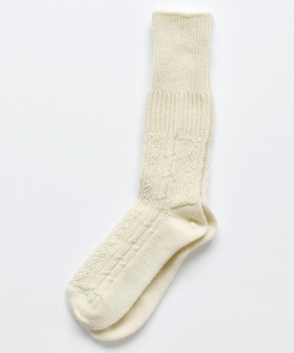 CABLE SOCKSBEIGEIVORY<img class='new_mark_img2' src='https://img.shop-pro.jp/img/new/icons1.gif' style='border:none;display:inline;margin:0px;padding:0px;width:auto;' />