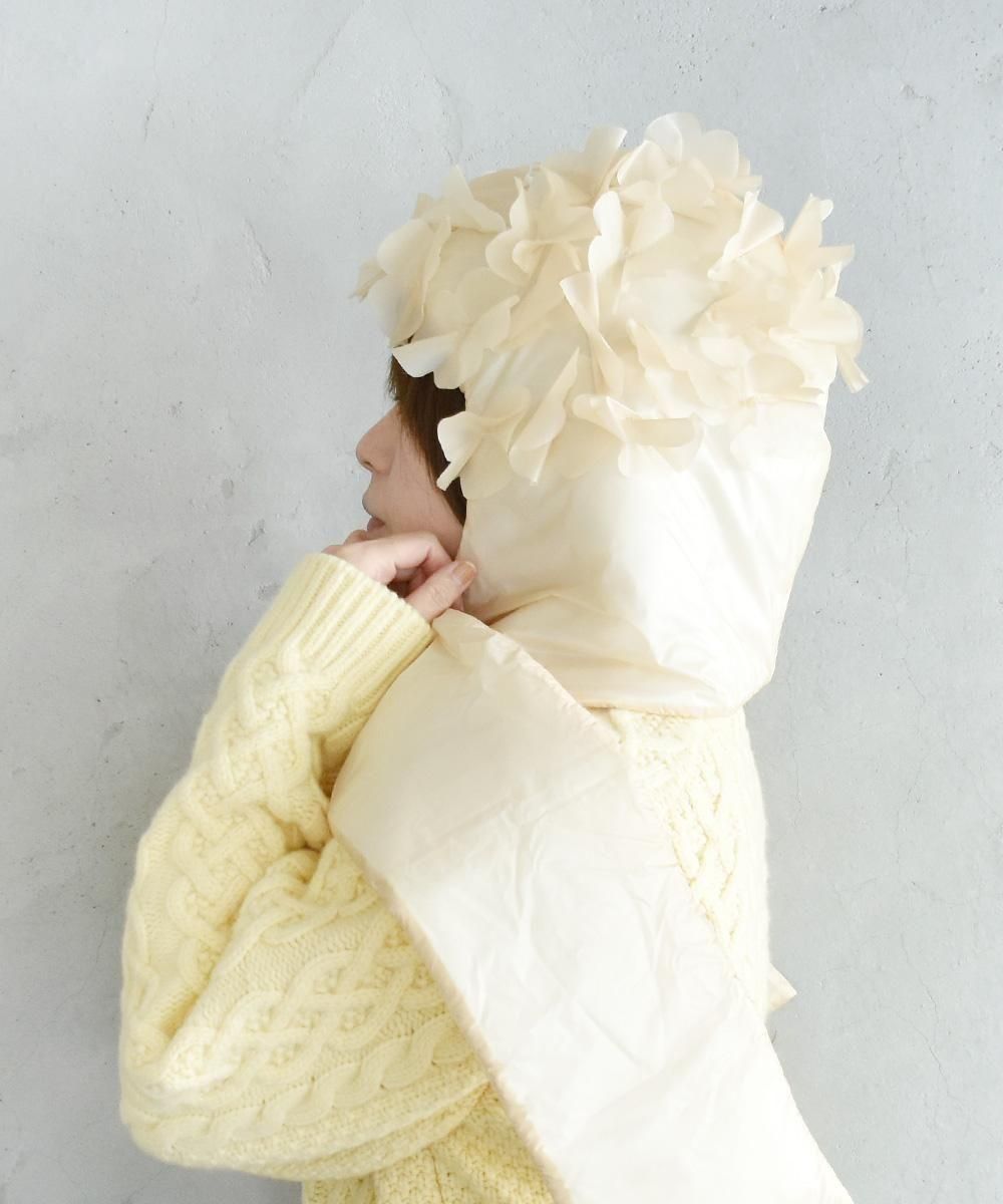 Nylon Fooded MufflerIVORY<img class='new_mark_img2' src='https://img.shop-pro.jp/img/new/icons1.gif' style='border:none;display:inline;margin:0px;padding:0px;width:auto;' />