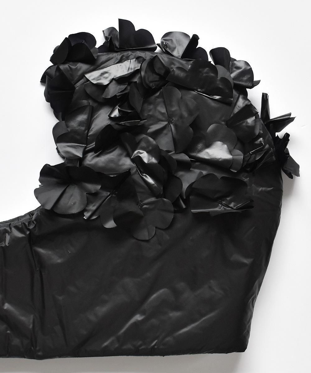 Nylon Fooded MufflerBLACK<img class='new_mark_img2' src='https://img.shop-pro.jp/img/new/icons1.gif' style='border:none;display:inline;margin:0px;padding:0px;width:auto;' />