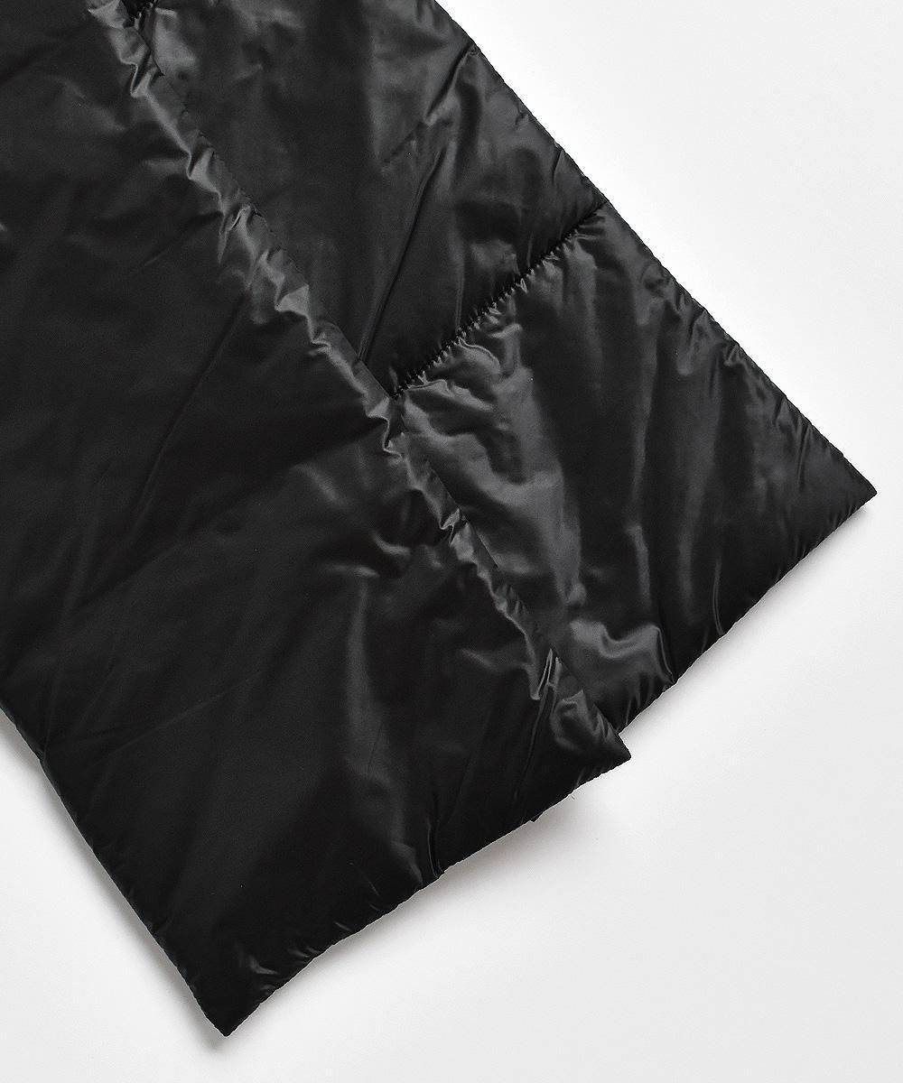 Nylon Fooded MufflerBLACK<img class='new_mark_img2' src='https://img.shop-pro.jp/img/new/icons1.gif' style='border:none;display:inline;margin:0px;padding:0px;width:auto;' />